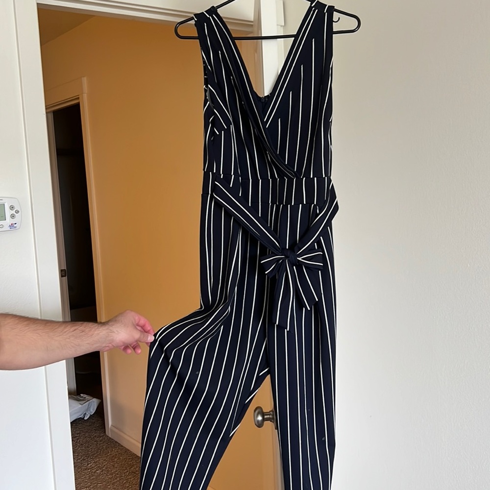 Stripped romper